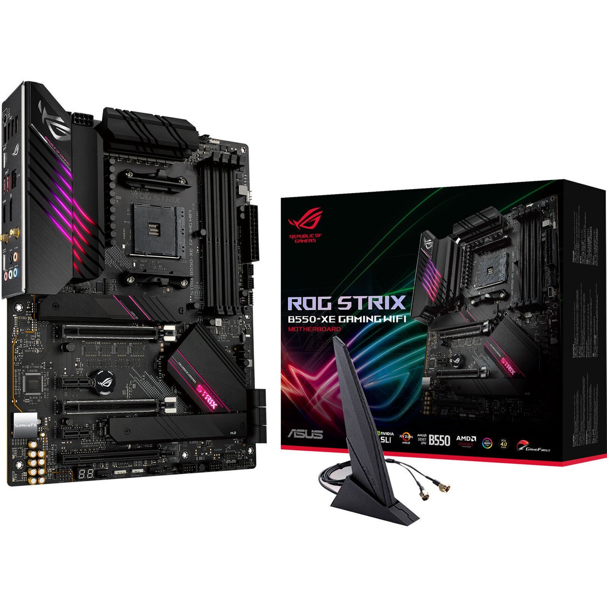 Rog Strix Motherboard For 5800x ASUS ROG STRIX B550-XE GAMING WIFI