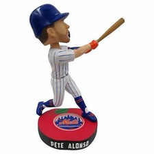 Pete Alonso New York Mets Apple Base Stadium Exclusive Bobblehead MLB Baseball