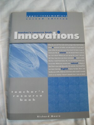 Innovations. Teacher´s Resource Book. Upper-intermediate, 2004.  Almost new 