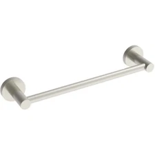 Ico Bath Lava 12" Towel Bar in Brushed Nickel V67134 New