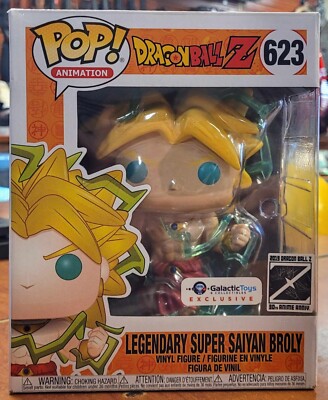 Funko Pop! 6” Galactic Toys Exclusive DBZ Legendary Super Saiyan