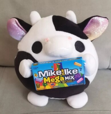 Zuru Snackles DAISY The COW Mike & Ike 5'' Plush Doll Squishy Ball Stuffed Animal
