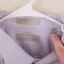 miniatura 2  - Nordstrom Męska koszula z długim rękawem Fioletowa kraciasta na guziki 17,5 / 34