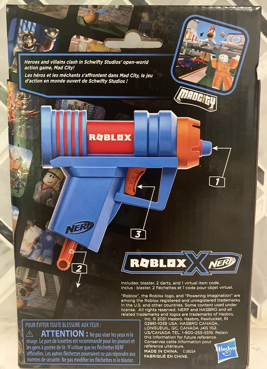 NERF Roblox Mad City: Plasma Ray Blaster