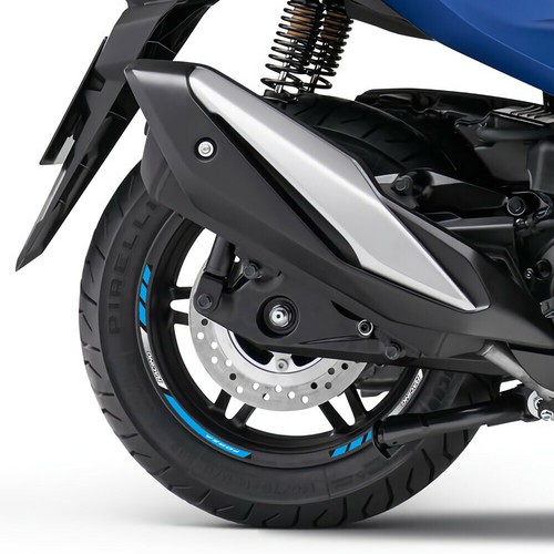 For Honda Forza 125/250/300/350 Front 15" Rear 14" Rim Wheel Decal Sticker #2 - Picture 8 of 13