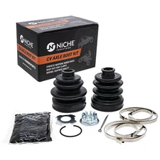 NICHE Rear CV Axle Boot Kit for Suzuki King Quad 700 450 64931-31GV0 64930-31G03