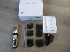Oneisall Dog Cat Pet Cordless Rechargeable Clippers Trimmers Grooming Kit