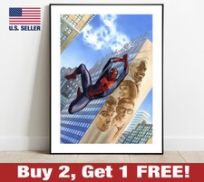 Spider-Man Poster 18" x 24" Print Wall Art Marvel Comics Spiderman 2