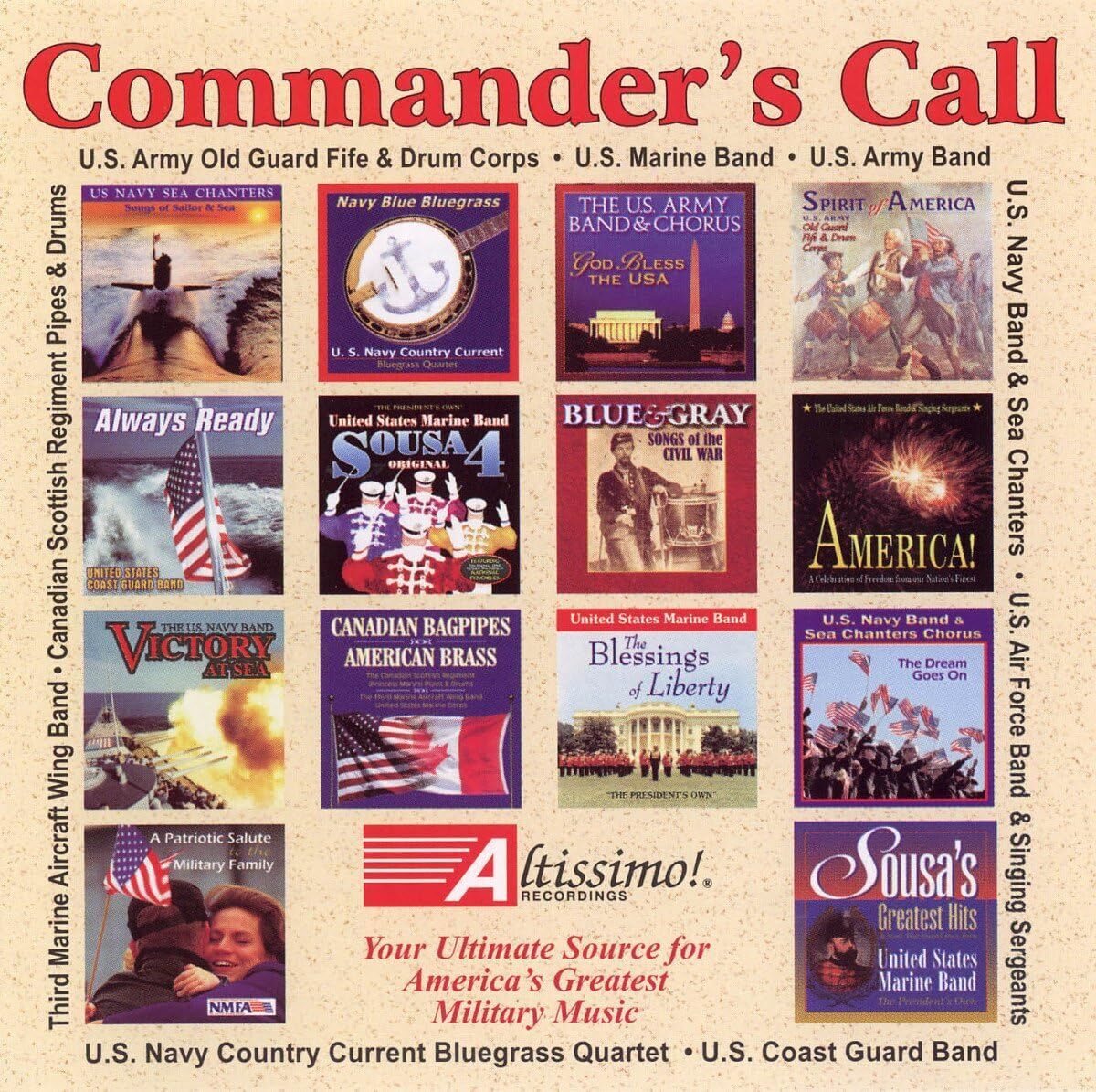 The United States Army Band Commander's Call: An Altissimo! Collection (CD)