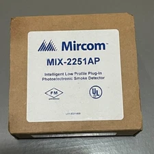 Mircom MIX-2251AP  Photoelectronic Smoke Detector Fire Alarms MIX 2251AP