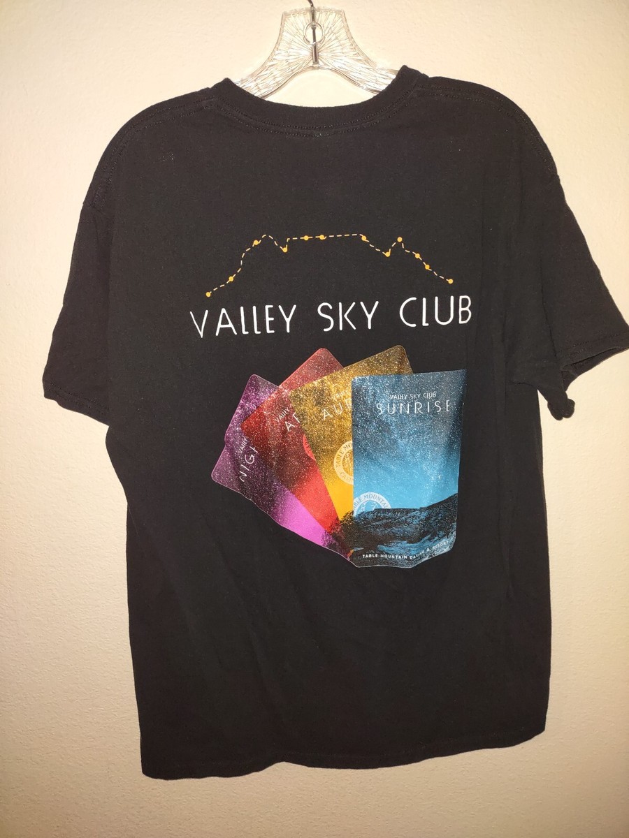 NWOT Table Mountain Casino Sky Club Shirt Heavy Cotton Size Large 