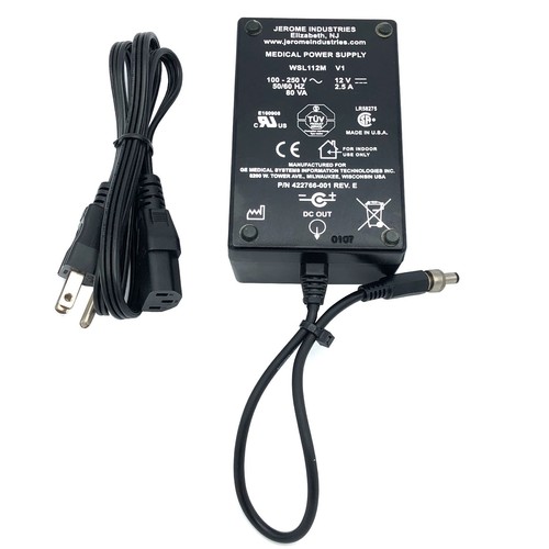Genuine Jerome Medical Power Supply WSL112M AC Adapter 12V 2.5A 422766-001 REV.E