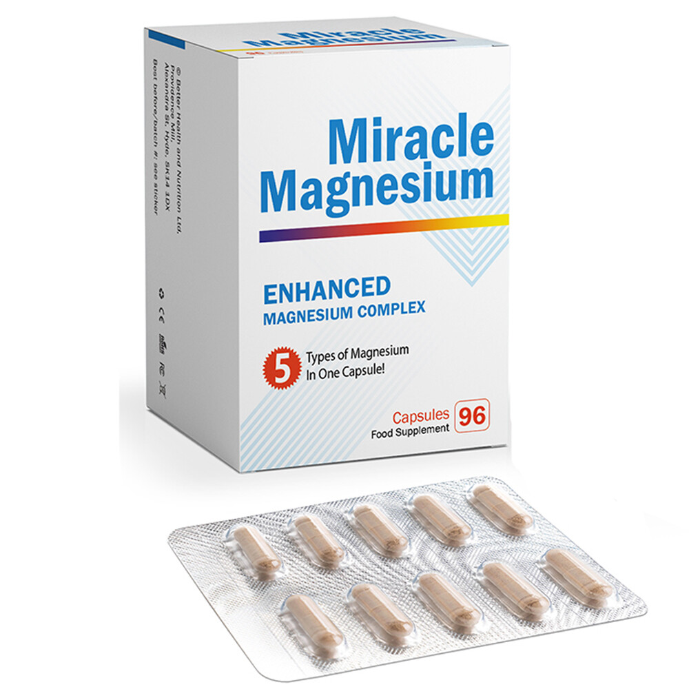 STRONGEST Magnesium Complex For Better Sleep, Muscle Cramps Restless