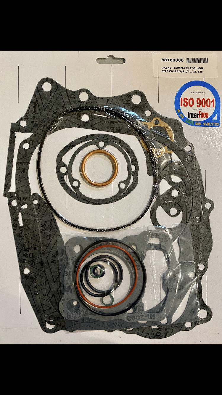 Pochette de joints moteur HONDA CB 125 S haute résistance pour étanchéité maximale S1 S2 S3