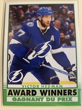 2020-21 UD Series 2 O-Pee-Chee Retro Update Award Winners #609 Victor Hedman