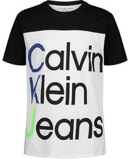 MSRP 25 Calvin Klein Big Boys Logo T-shirt Size XL 18-20
