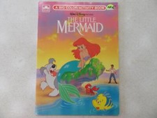 Walt Disney Pictures Present THE LITTLE MERMAID Big Color Coloring Activity Book
