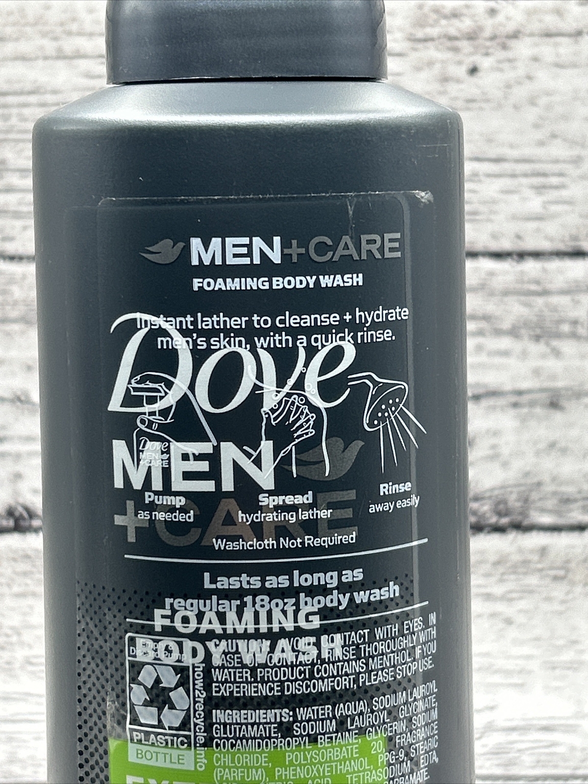 Dove Men + Care Foaming Body Wash EXTRA FRESH 13.5 fl oz Hard To Find