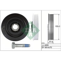 Riemenscheibensatz, Kurbelwelle Schaeffler INA 544 0058 20
