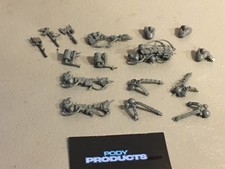 A37597 WARHAMMER 40K SPACE ORKS BITS LOT MIX BURNA POLES HARNESS GW