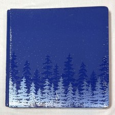 Creative Memories FLURRY OF FUN 12x12 Classic Blue Foiled Album Cover Scrapbook