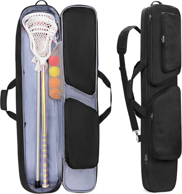 Padded Lacrosse Stick Bag for 2 Sticks with Shoe Pocket - Unisex Lax Gear