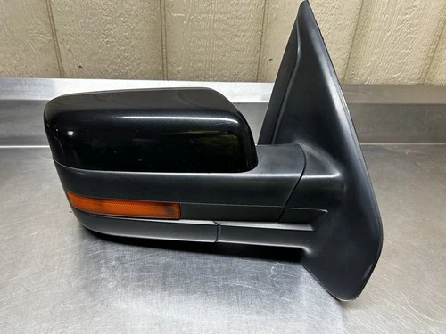 2009-2014 Ford F150 Passenger Side Power FOLDING Mirror Black Paint Match