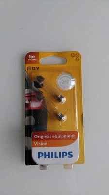 Ampoules PHILIPS C10W T10,5x43 Vision 12V - Photo 1/2