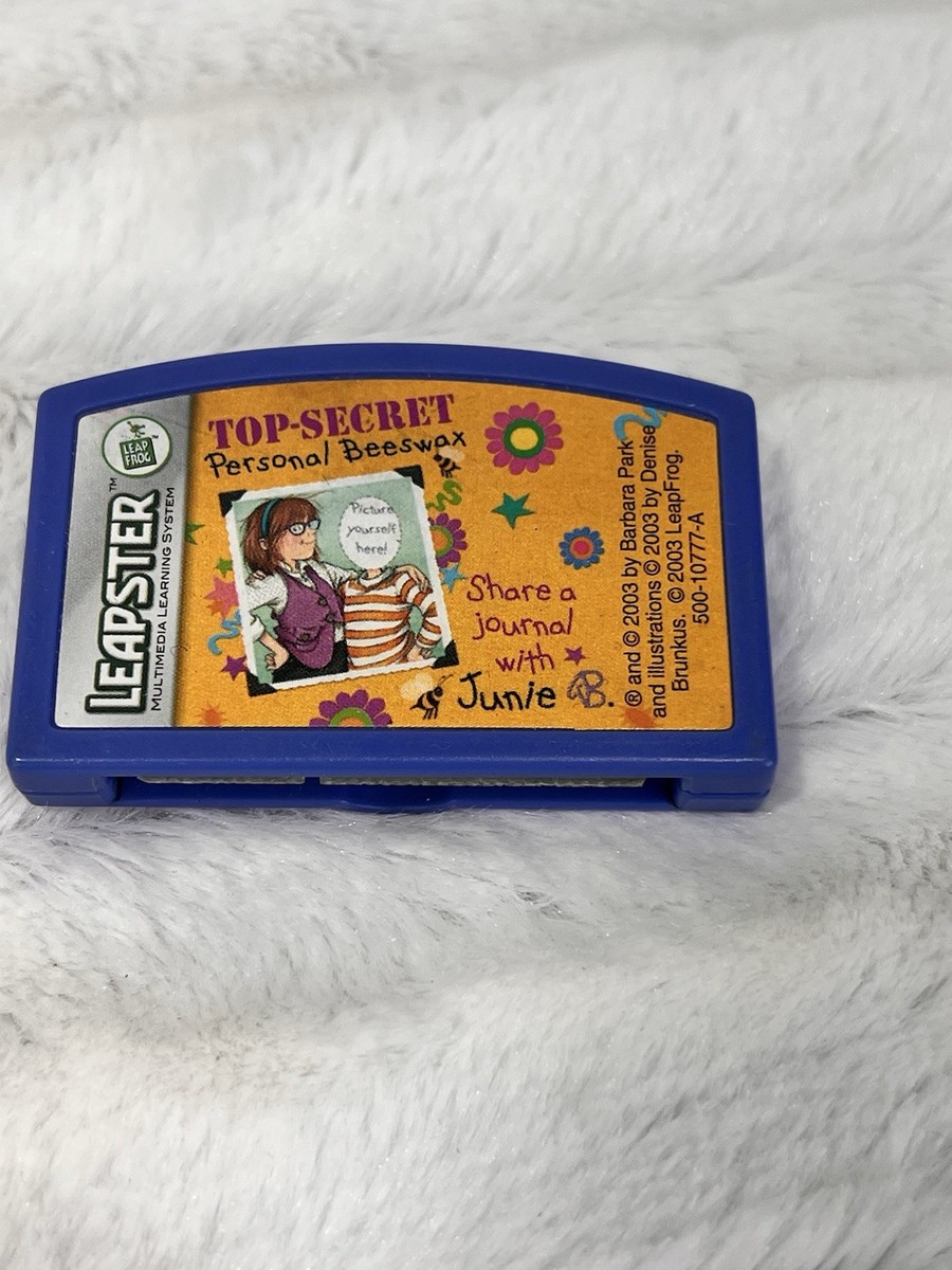 Leapfrog Leapster Silver Multimedia Learning Game System W Junie B