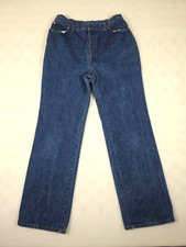 VTG 80s Levi's Jeans Womens 18 Blue High Rise MOM Straight Orange Tab USA VGC