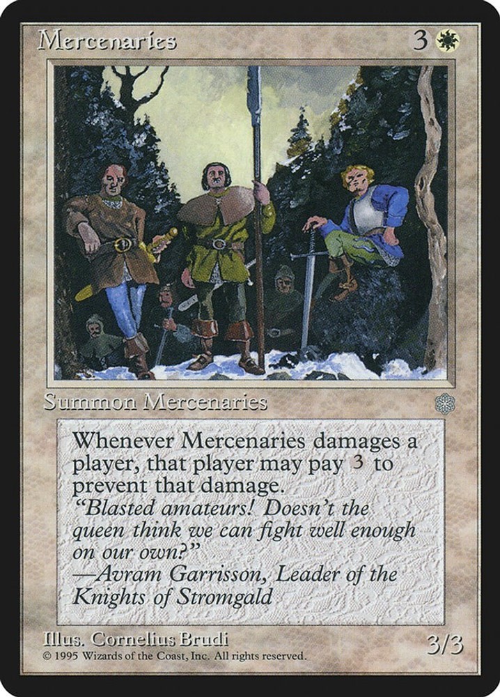 Mercenaries #44 (MP) Ice Age (ICE) MTG