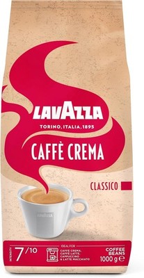 Lavazza Caffè Crema Classico, Coffee Beans, Arabica and Robusta, Cocoa and Wood 