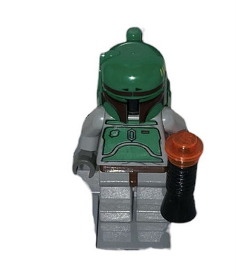 LEGO Star Wars Boba Fett sw0002   Classic Grays   Seltene Vintage Minifigur