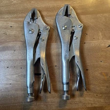 Mac Tools 10” Long Straight Jaw Locking Vise Grip Pliers & Wire Cutter Pliers