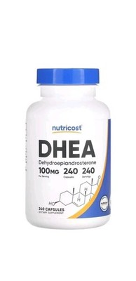 DHEA100  240 Vcaps 100MG by NUTRICOST !!-MEGA PACK-!! 240 CAPSULES !!