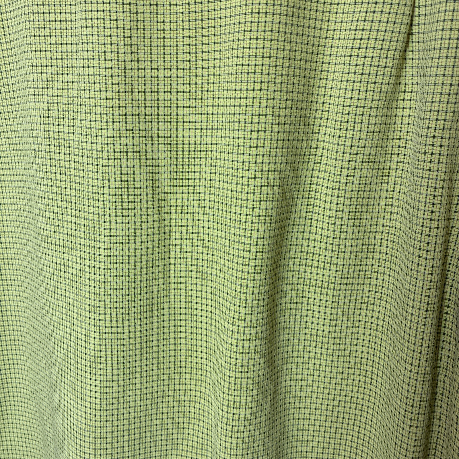 Bugatchi Uomo Green Checked Print Button Front Sh… - image 2