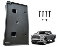 License Plate Bracket - Front License Plate Bumper Mounting Bracket Black Com...