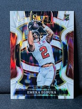 2025 Panini Select White Shock Emeka Egbuka Concourse (RC) /799
