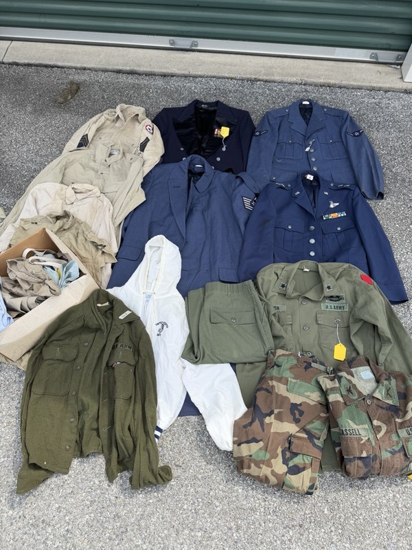 Vietnam Era Military Uniform Lot 1960s 1970s 1980s