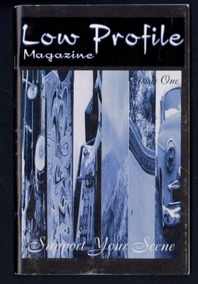LOW PROFILE magazine October 1997 * Issue One Music, Reviews advertising So.Cal