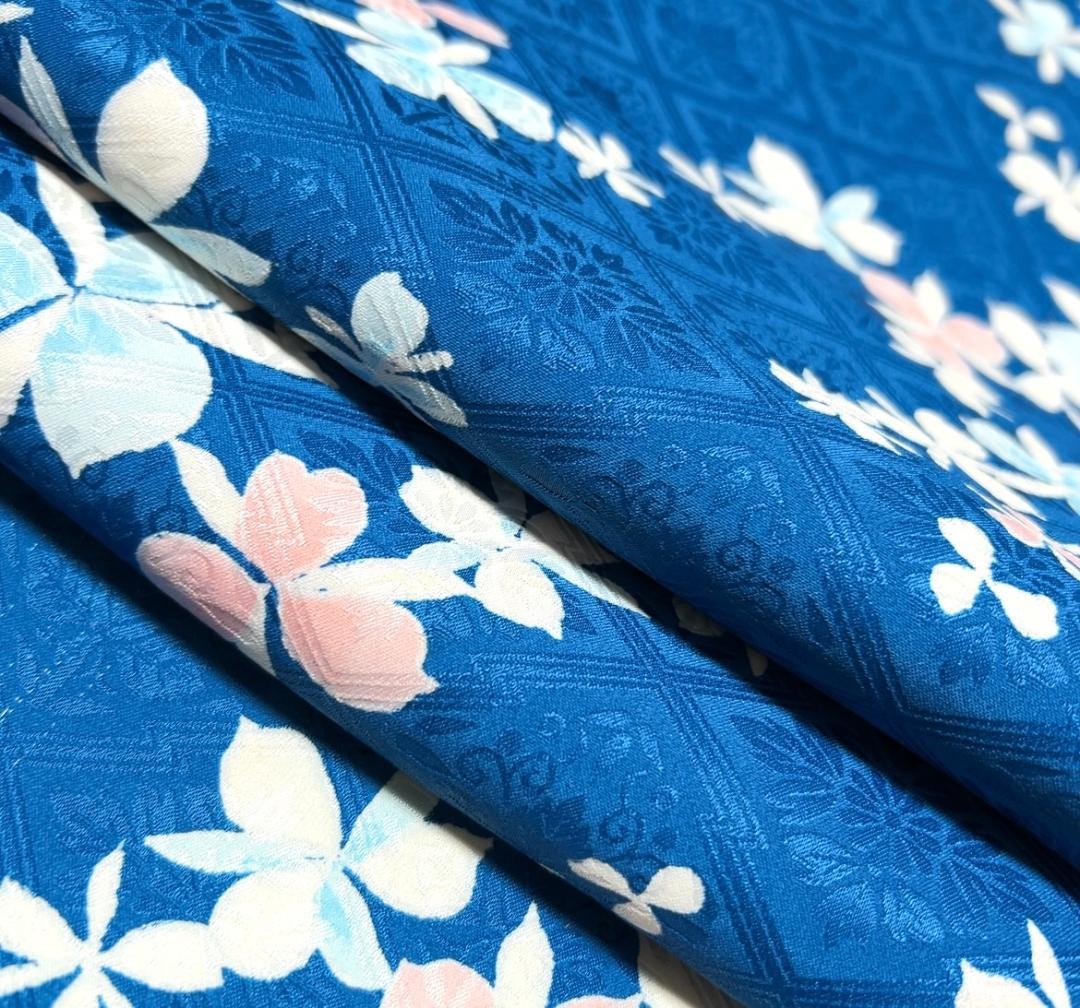 Pp1155 Washable Kimono Small Pattern Polyester Bl… - image 3