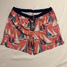 Vineyard Vines NWT Performance Printed Chappy 7" Sail Reef Swimtrunks Sz XL 0190