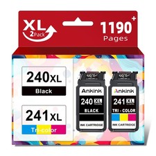 240XL 241XL Ink Cartridges Replacement for Canon Ink 240 241 PG-240 CL-241 XL...
