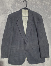 Vintage Christian Dior Monsieur Paris Mens Blazer Size 40R Color Grey