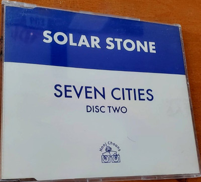 Solar Stone Seven Cities  3 Track EP  V-One Living Cities Remix Classic Trance