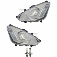 Scheinwerfer Set H4 FüR CitroëN Berlingo B9 Peugeot Partner Tepee Inkl. Lampen