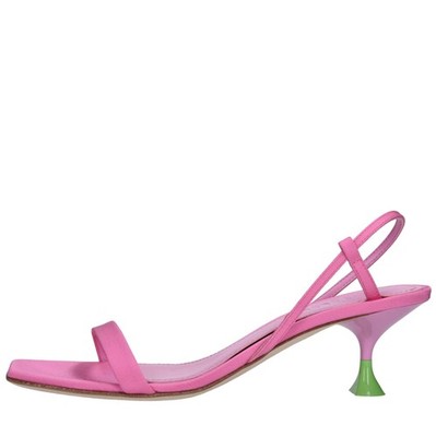 CAPRI-SS23 055 KIMI CANNETTE Sandalen 3JUNIIN Damen Rosa Amu01_3jui