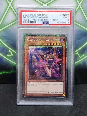 Yugioh Dark Magician Girl RA04-EN107 Quarter Century Secret Rare