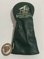 Buffalo Trace Distillery Green Golf Club Head Driver Cover Bourbon Whiskey Promo