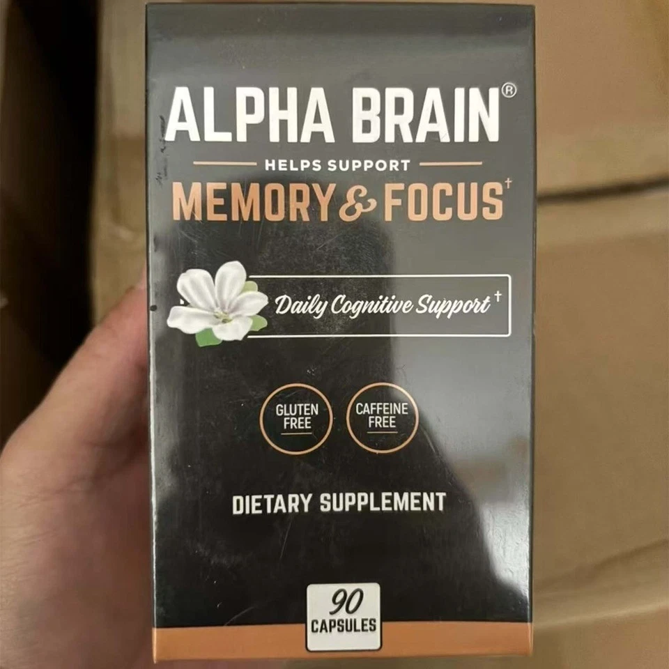 ONNIT Alpha Brain Suplemento Cerebral Nootrópico para Hombres Mujeres 90 Cápsulas Foto 4 de 4